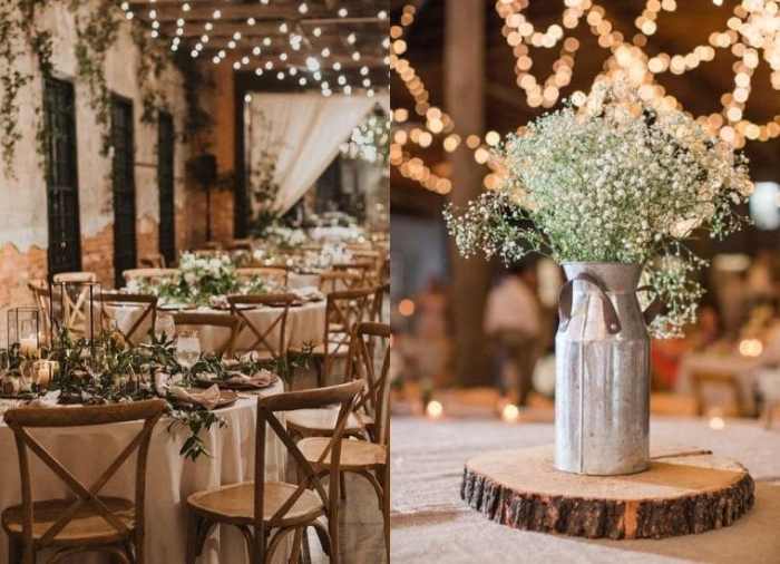 Wedding table decor ideas