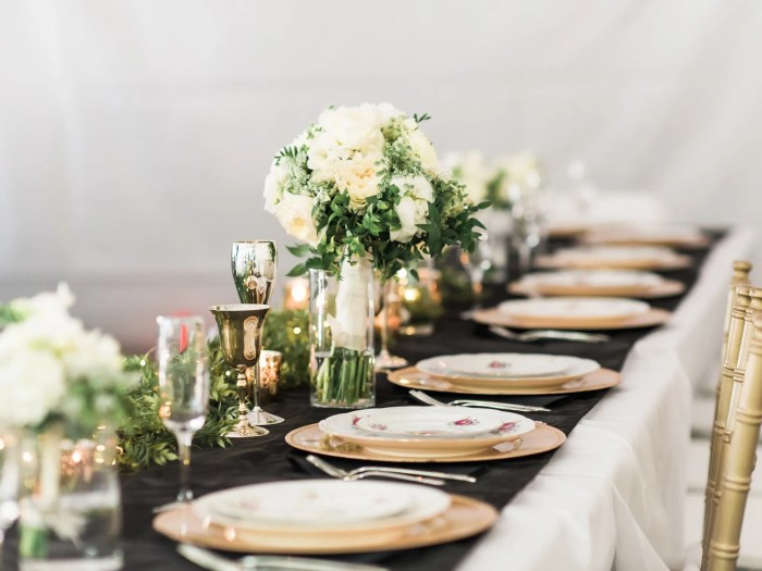 White and Gold Table Decor A Style Guide