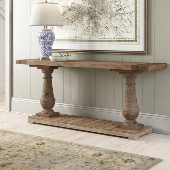 Entryway Console Table Decor Ideas