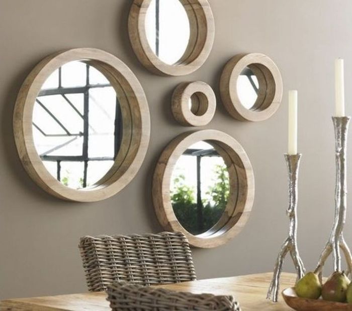 Mirror wall decor ideas for living room