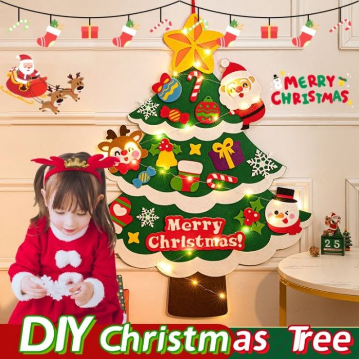 Christmas wall tree decor