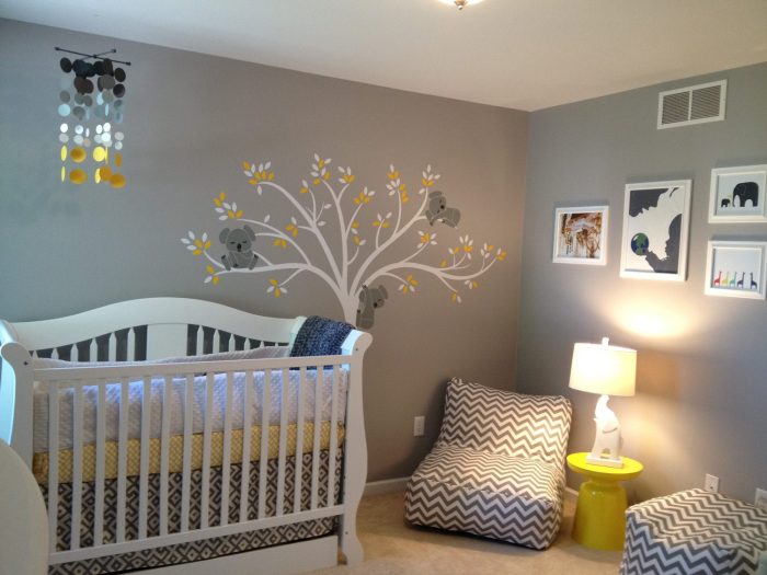 Woodland wall decor nursery