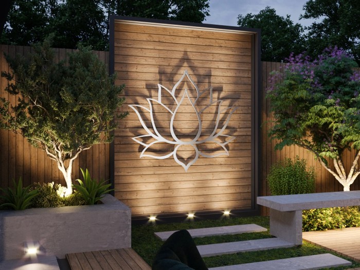 Outdoor Wall Decor Ideas Modern