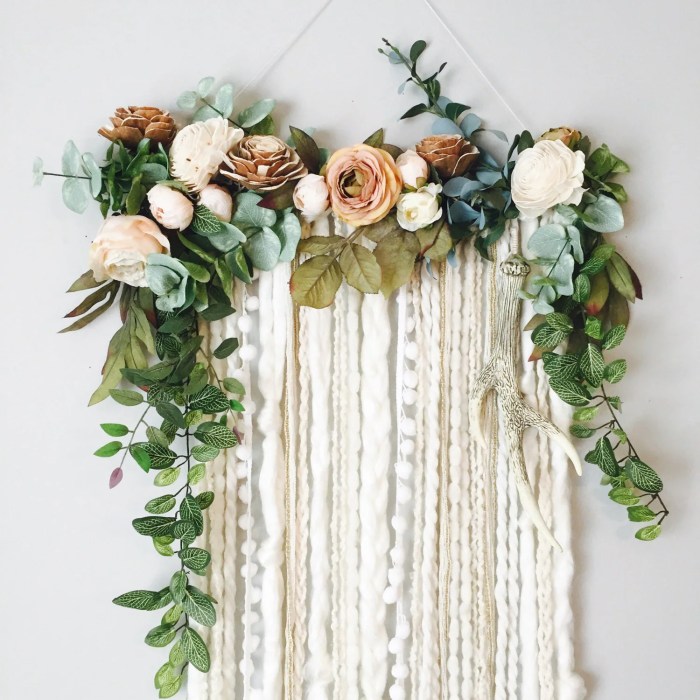 Hanging Flower Wall Decor A Complete Guide