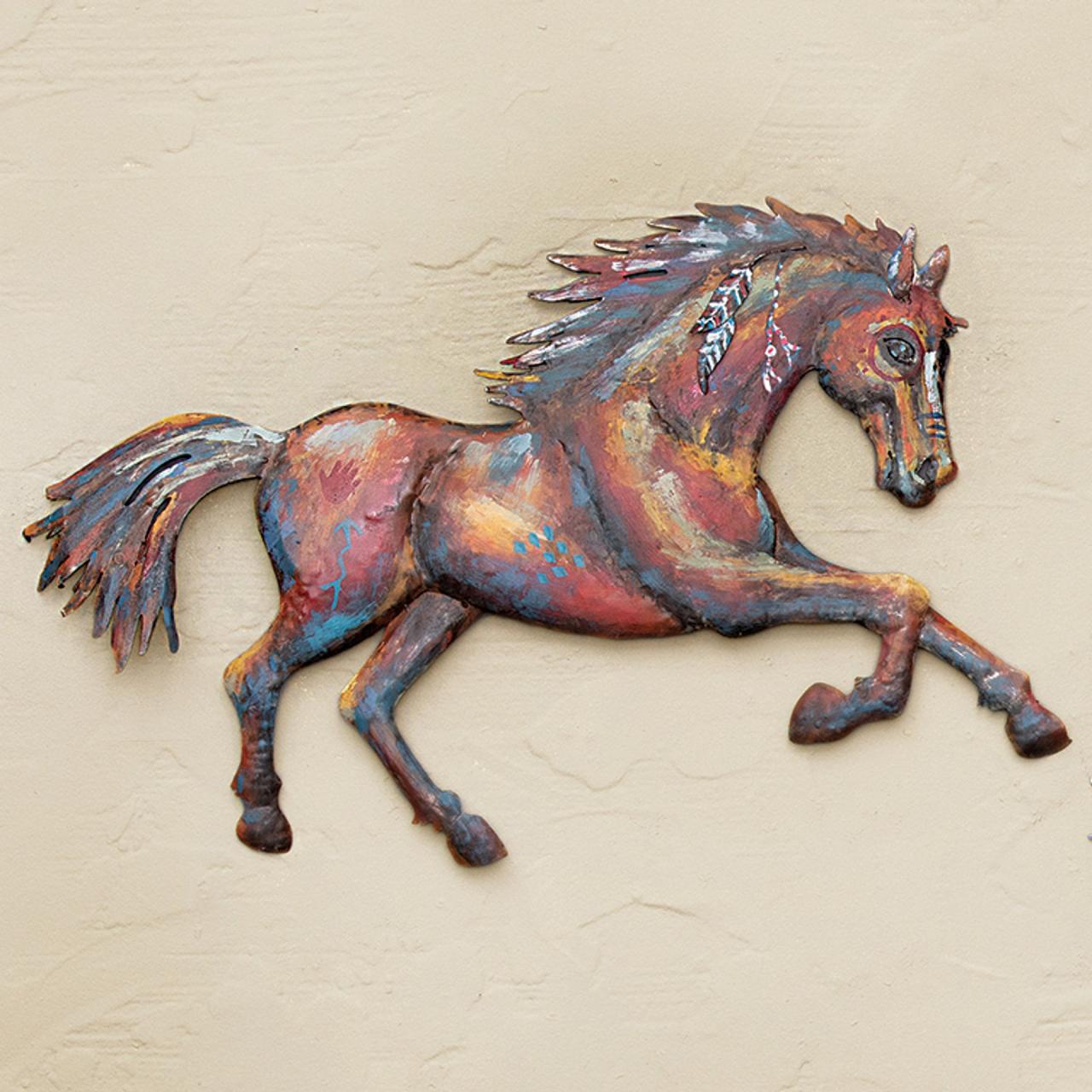 Western metal wall decor