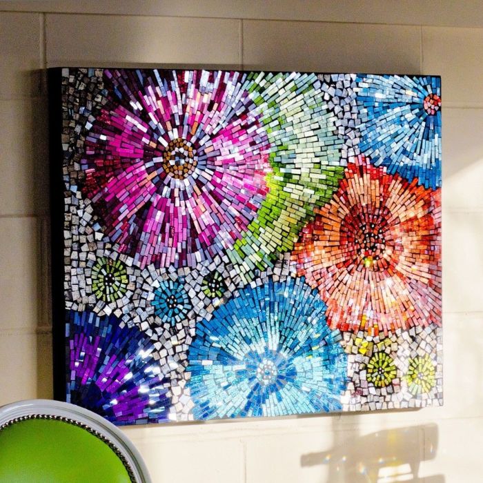 Mosaic wall art decor