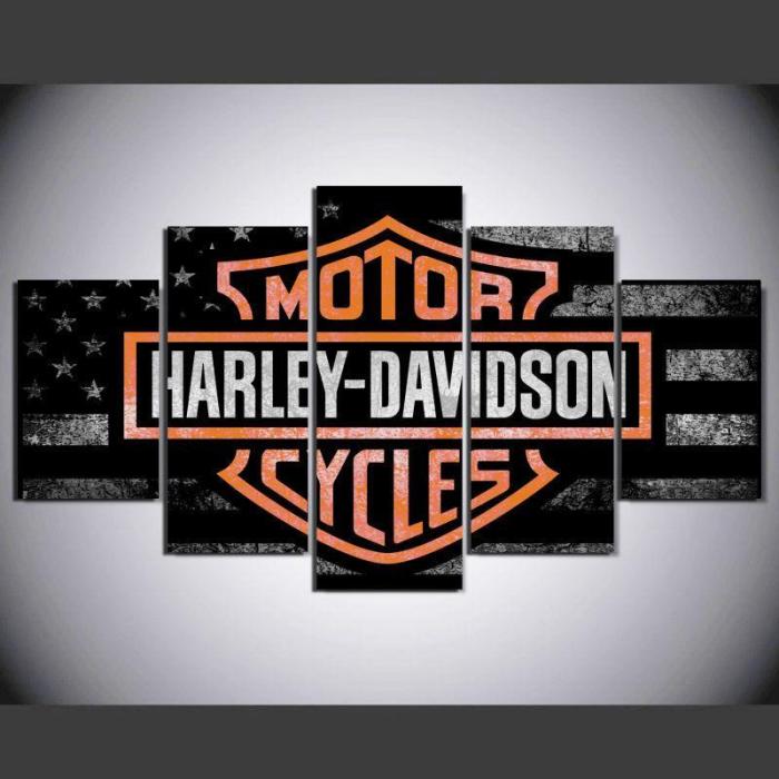 Harley davidson wall decor